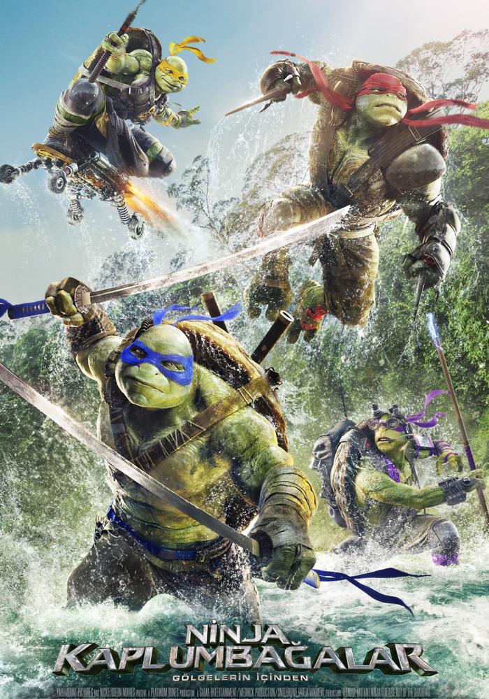 Ninja Kaplumbagalar Golgelerin Icinden Teenage Mutant Ninja Turtles Out Of The Shadows Biletiva